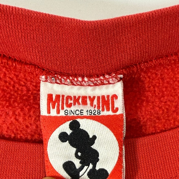 Vintage Dinseyland Mickey Mouse Crewneck Disney X-Large - Picture 3 of 10